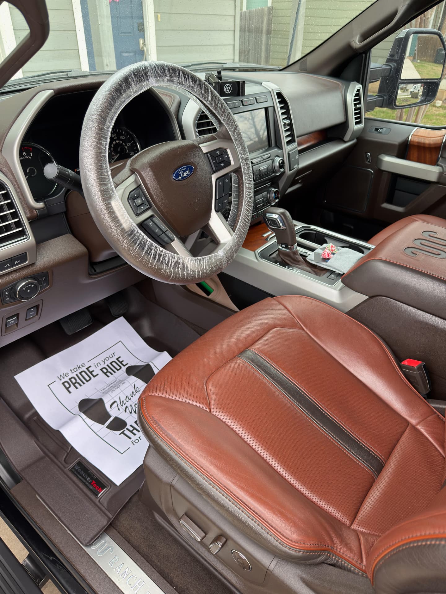 King Ranch Leather Care — detailing result by Archive Detailing